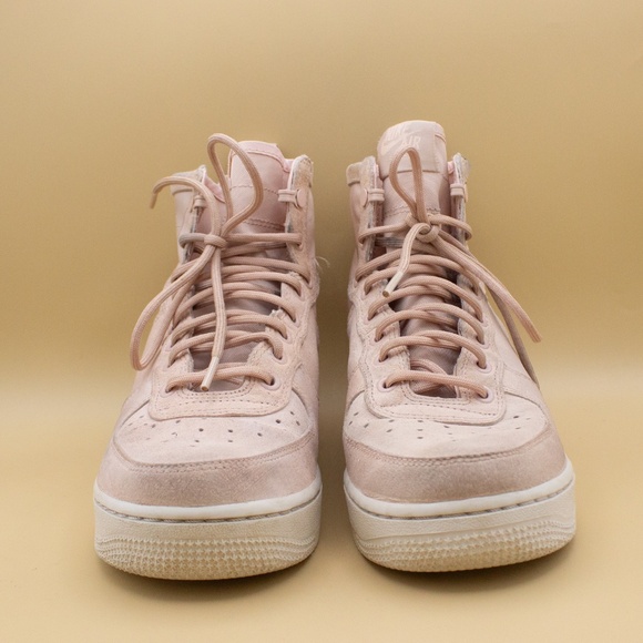 Nike SF Air Force 1 Mid Particle Beige Shoes AA3966-201 Women's Size 8 - Picture 2 of 8